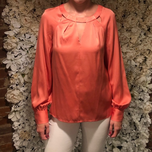 Trina Turk Women's Maritsa Silk Cutout Top - Picture 3 of 8